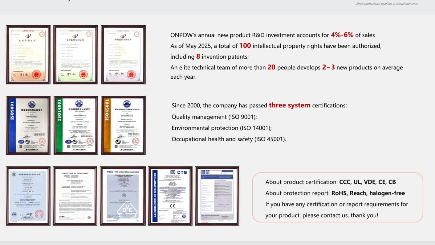 onpow certification