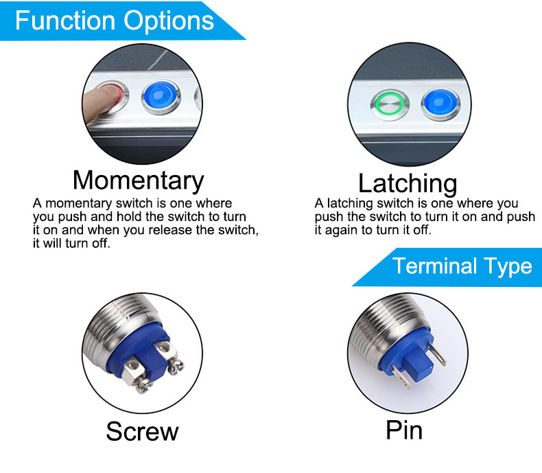 Push Button Switches