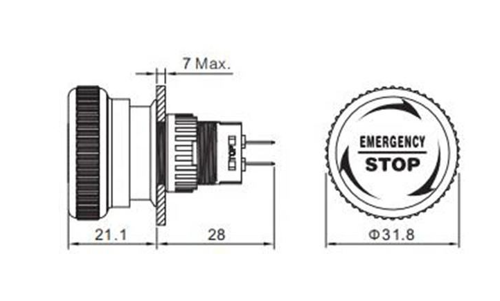 E-stop Emergency Switch