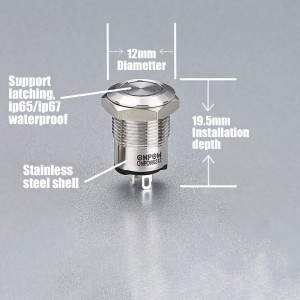 onpow push button 6312 size