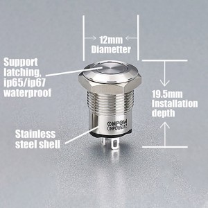 onpow push button 6312 size